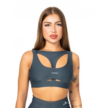 SPORTOVNÍ PODPRSENKA ACCIT TITANOVĚ ŠEDÁ | eL eSDe