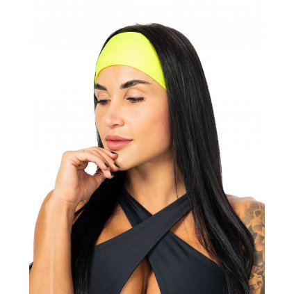 ČELENKA SPIRALL NEONOVĚ ŽLUTÁ | eL eSDe